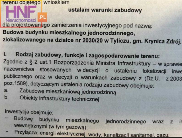 Działka Sprzedaż Tylicz 10