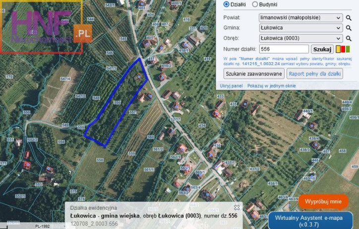 Działka Sprzedaż Łukowica 3